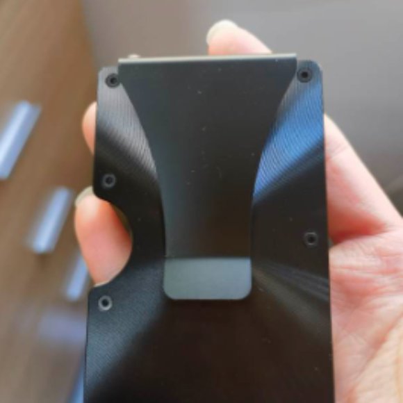 RFID Thin Wallet Credit card / Cash Holder / Color & Finish Variations - Picture 10 of 12